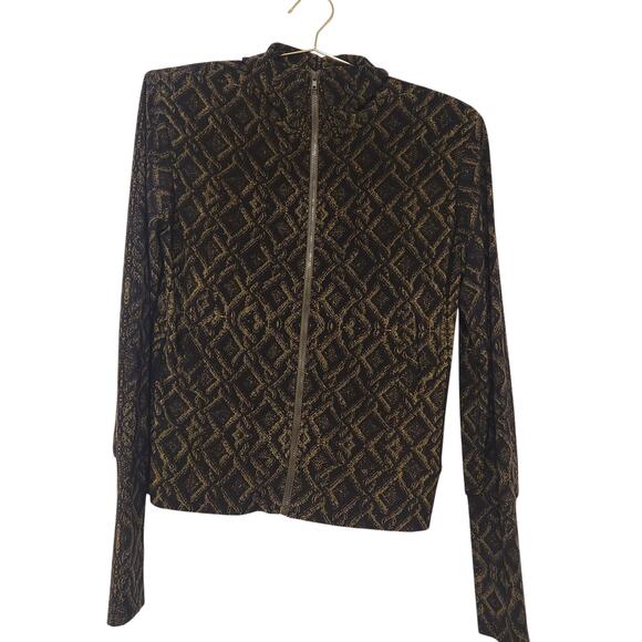 Norma Kamali green python print jogger set - Picture 1 of 9